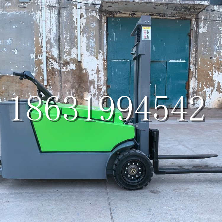 会宁县小型电动叉车1吨2吨步行站驾式电瓶堆高充电装卸车液压升降车铲车